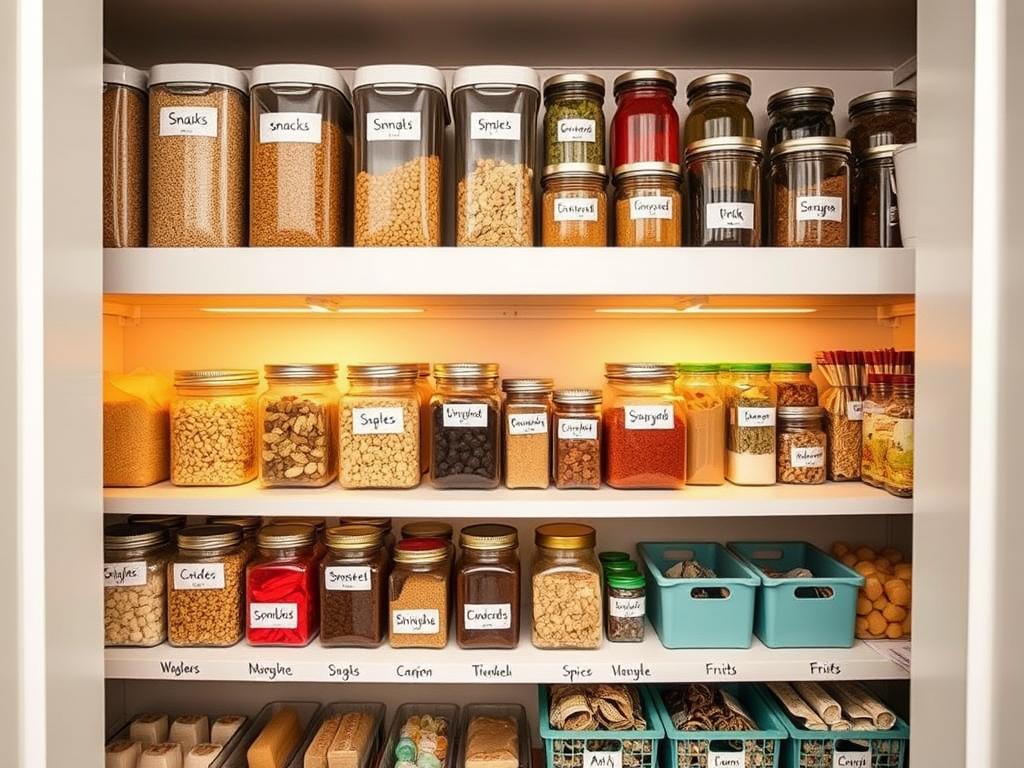 Pantry Organization Categories