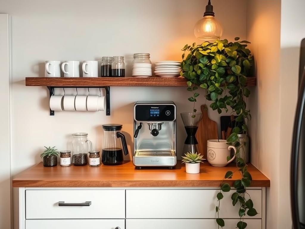 Petite Caffeine Corners Design Ideas