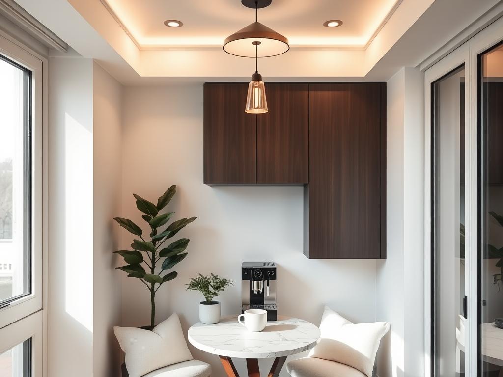Stylish Mini Coffee Nook Design