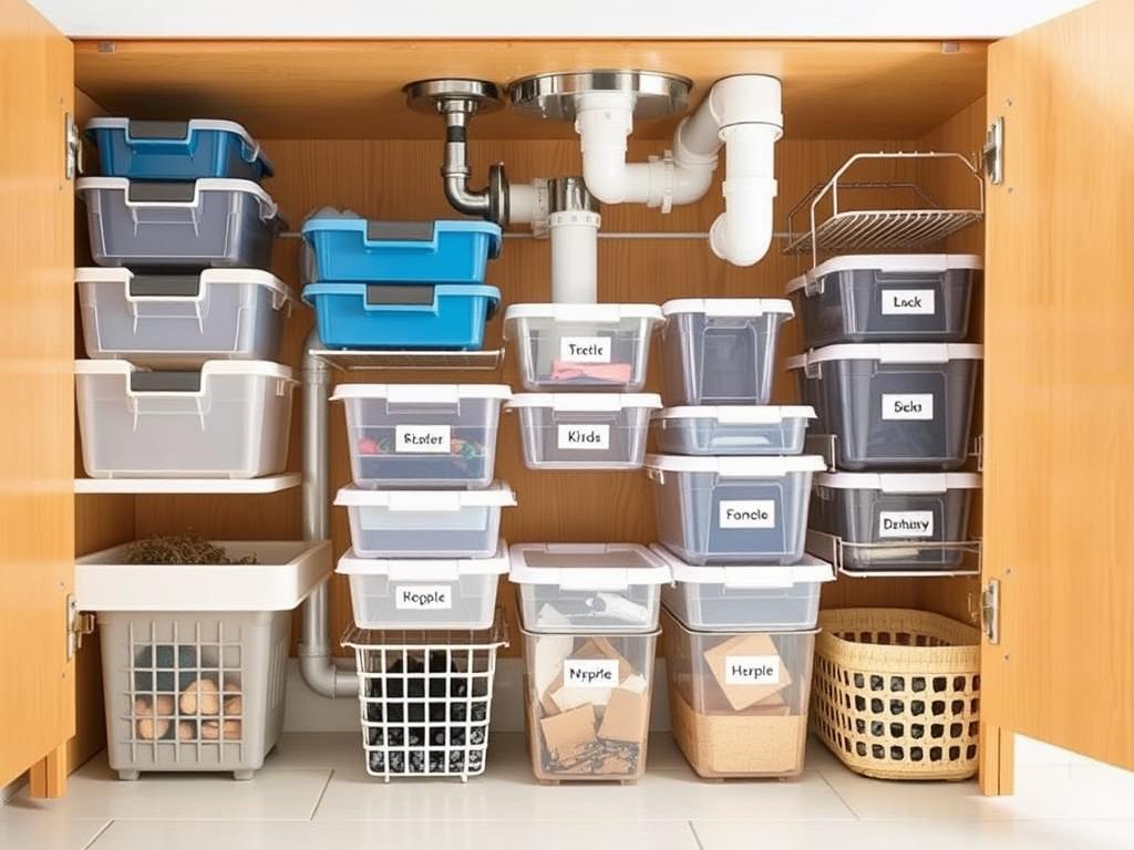 Under-Sink Organization Tools
