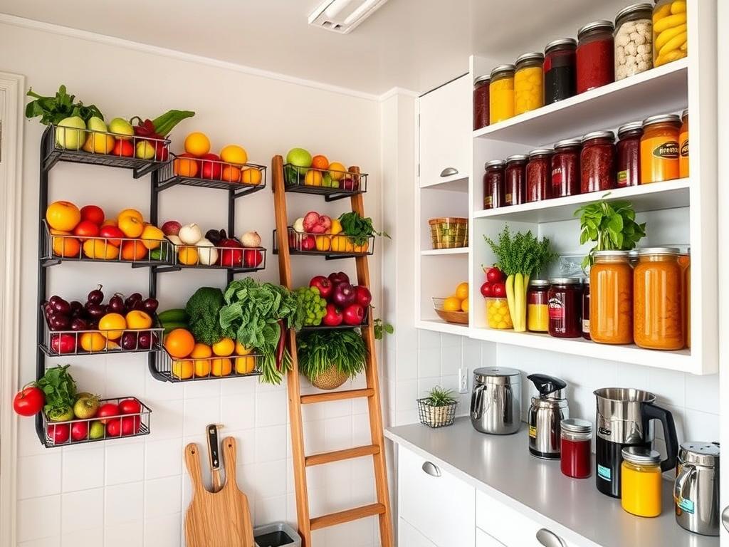 Vertical Kitchen Storage Solutions