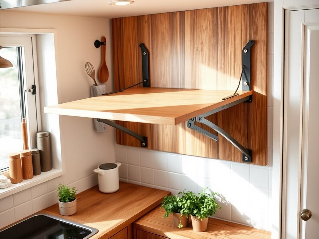 Wall-Mounted Table Installation