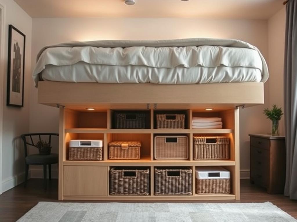 bed storage solutions
