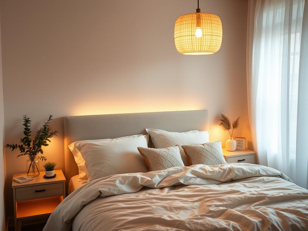 bedroom lighting and sleep
