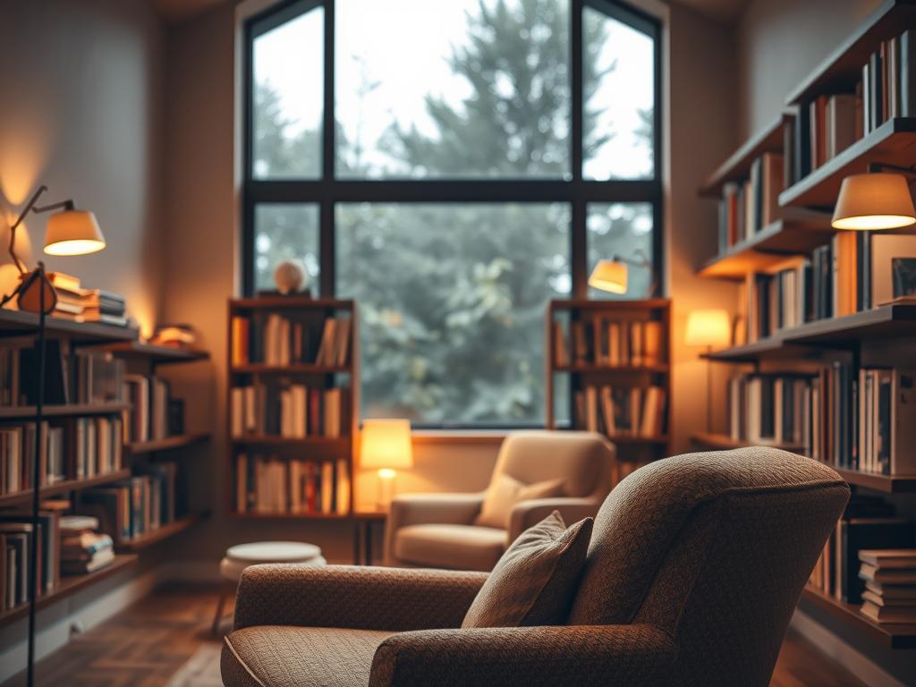 design elements for reading space