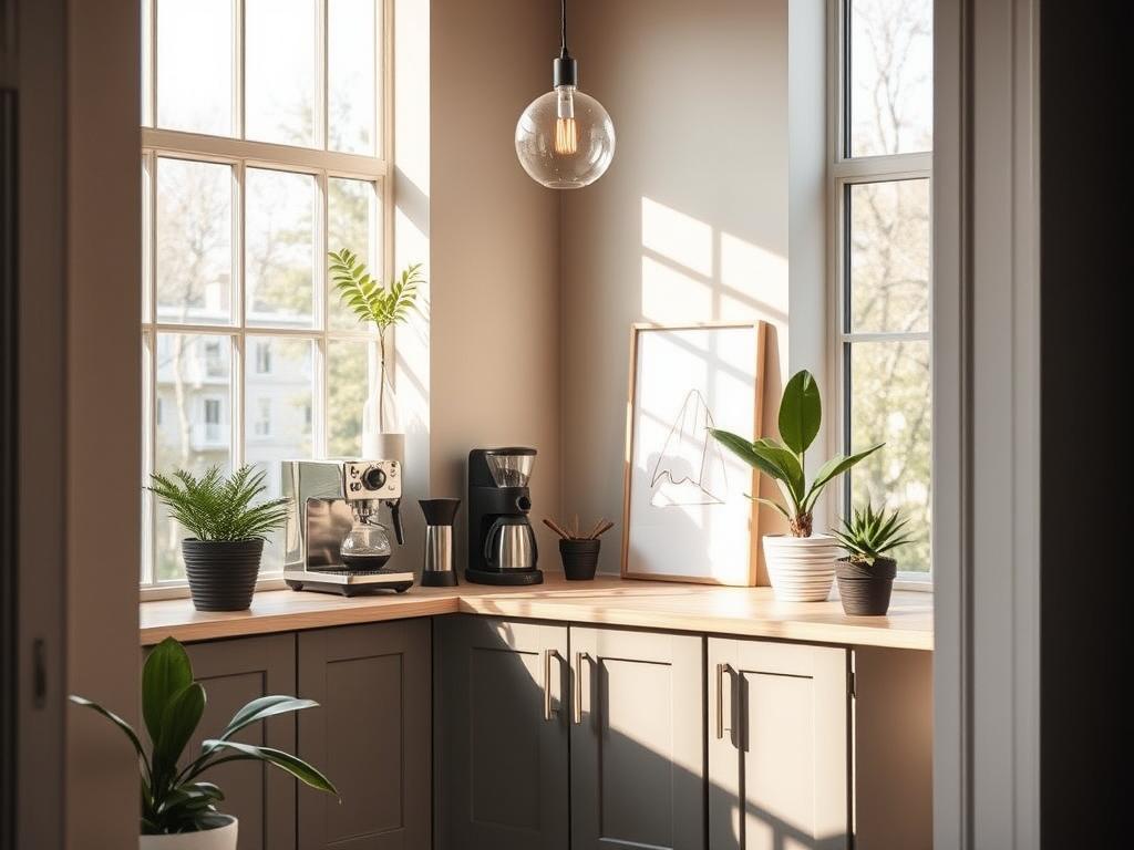 mini coffee bar ideas
