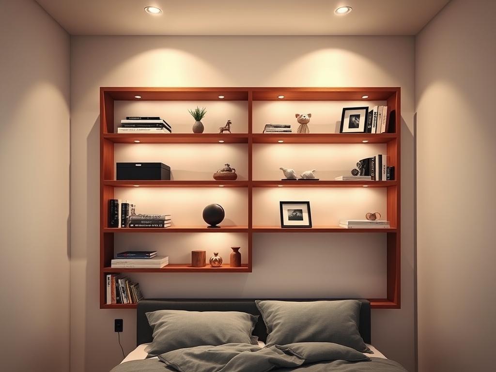 vertical space shelves