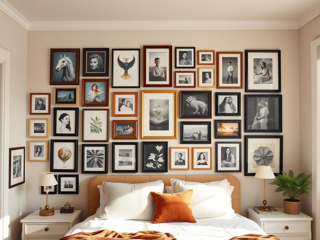 15 Bedroom Frame Wall Arrangements