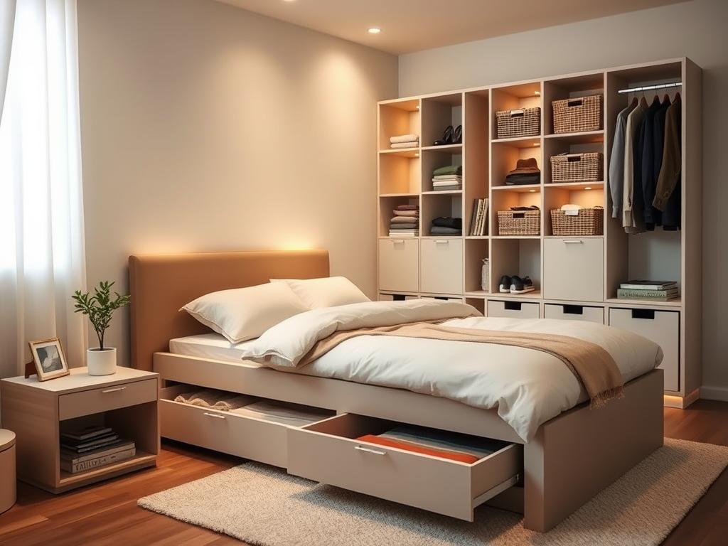 Bedroom Storage Organization