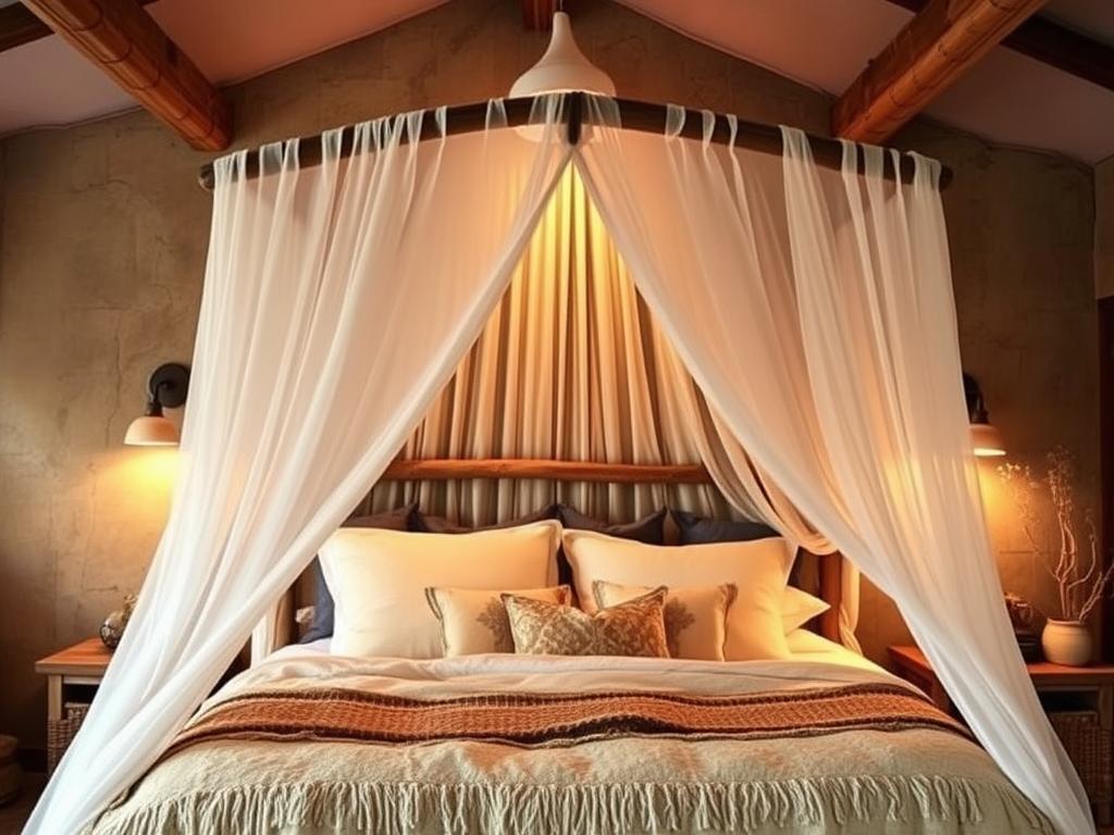 Creative Canopy Bed DIY Project