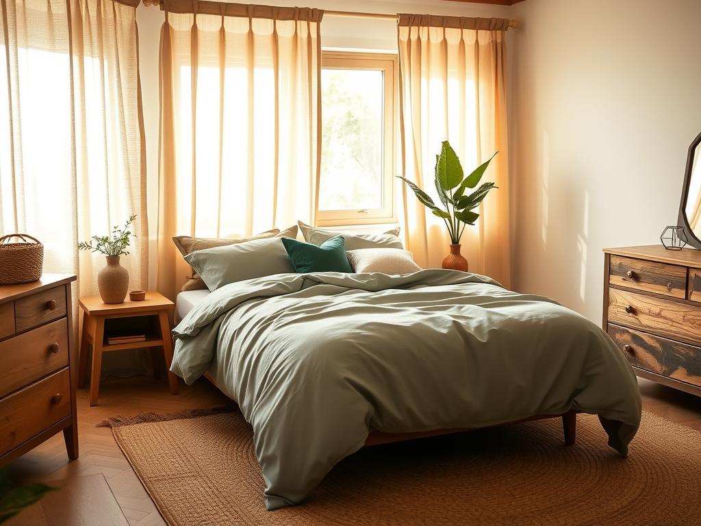 Eco-Friendly Bedroom Textiles