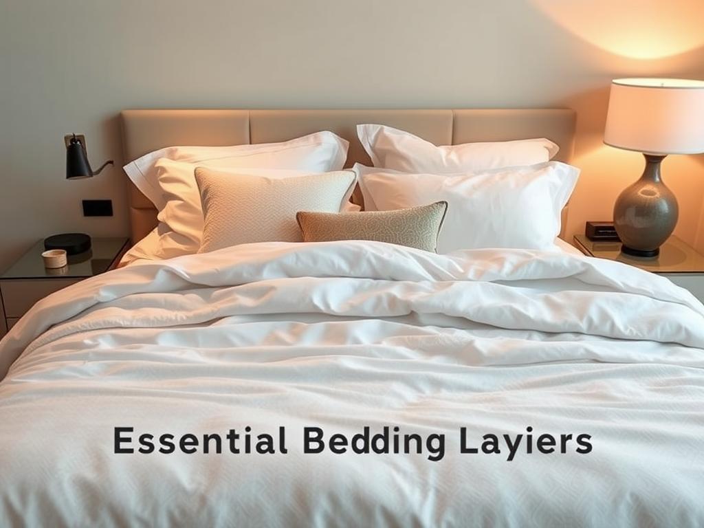 Hotel-Style Bed Styling Layers