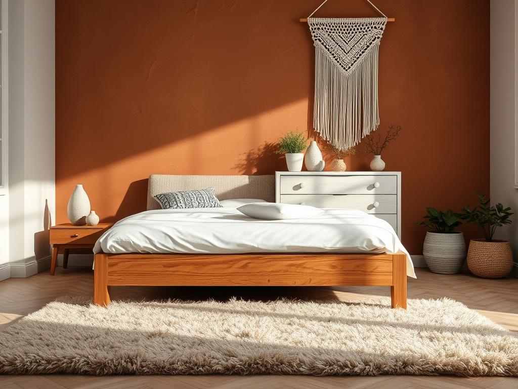 Layered Bedroom Textures Design