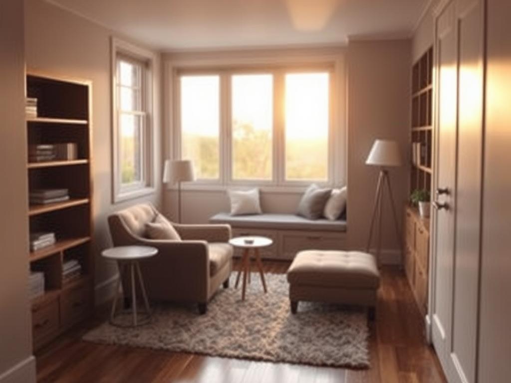 Small Bedroom Space Optimization
