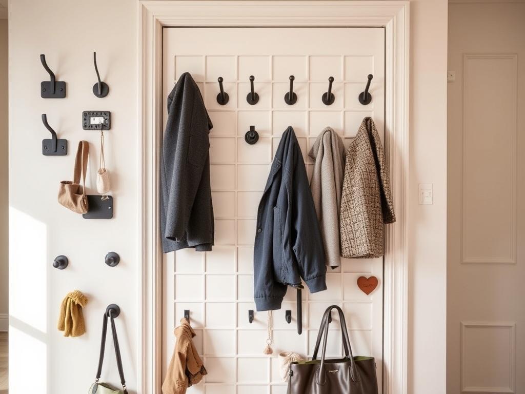 Wall and Door Hook Organization Systems